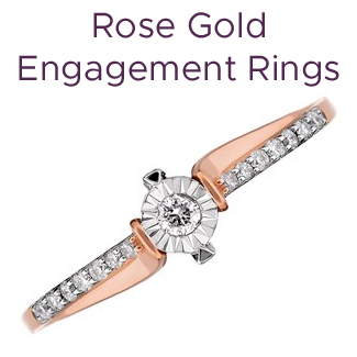 Click to view our rose gold engagement rings